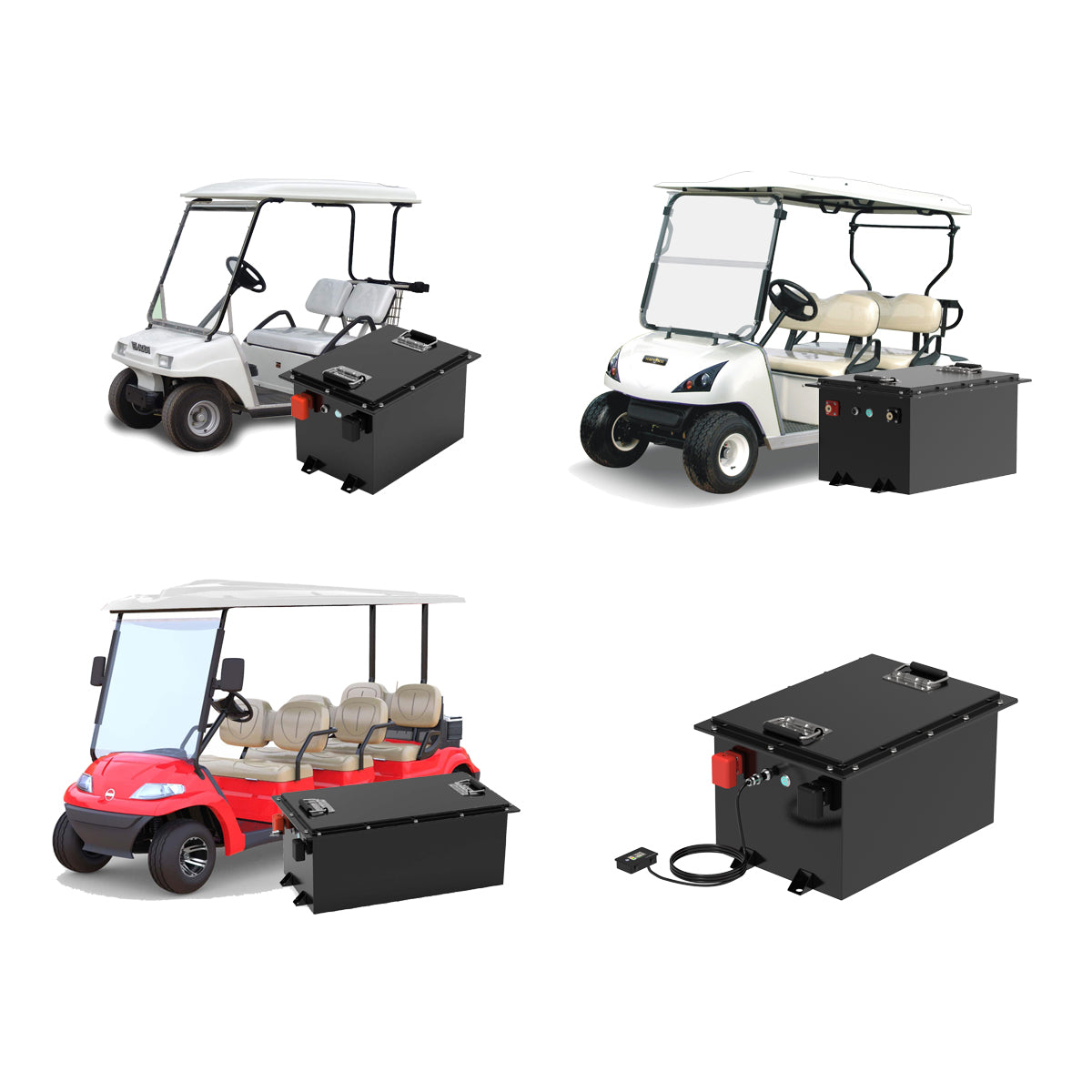 VoltEdge (Premium) Golf cart 36V 105AH  Lithium LiFePO4 Battery
