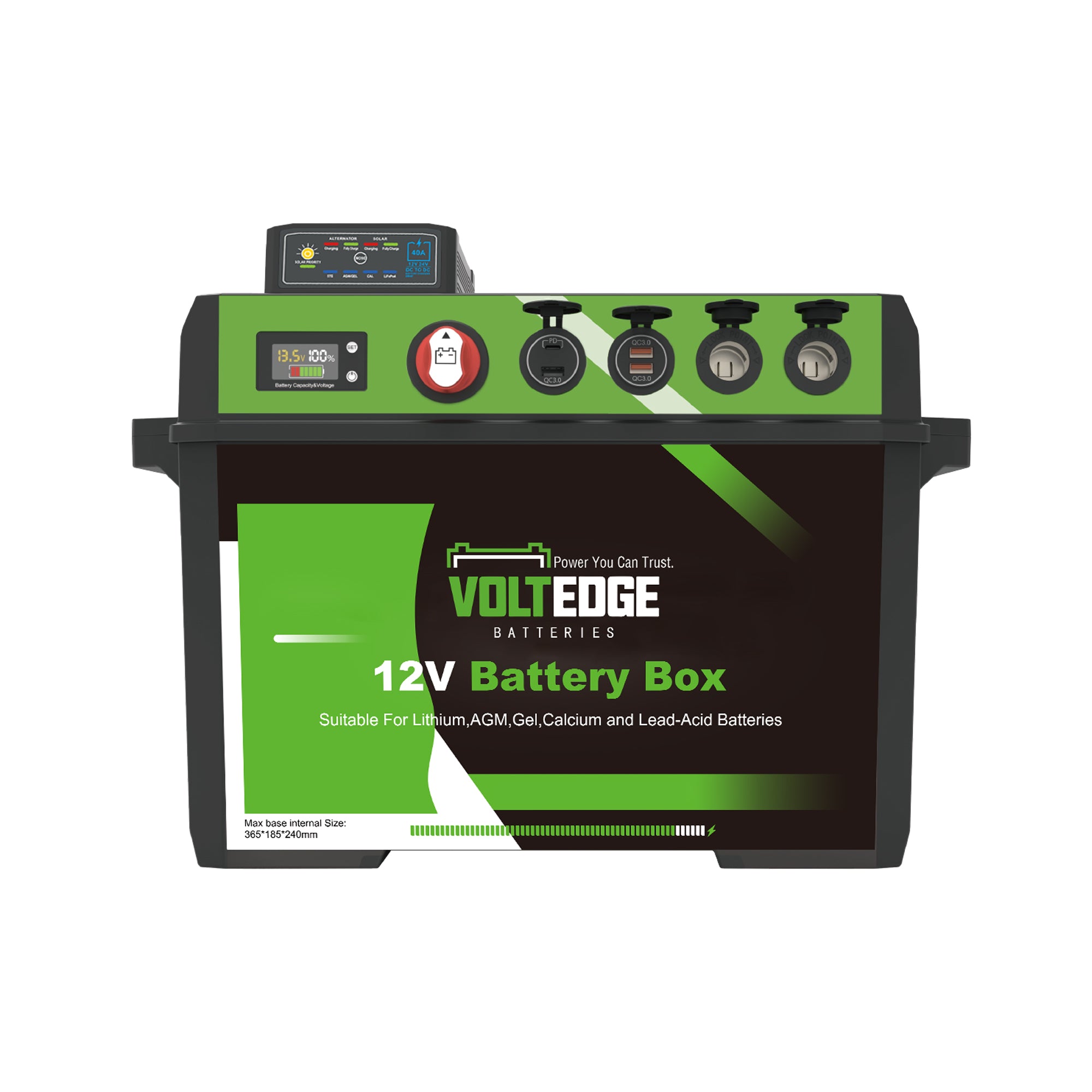 VoltEdge DCDC/MPPT Battery Box