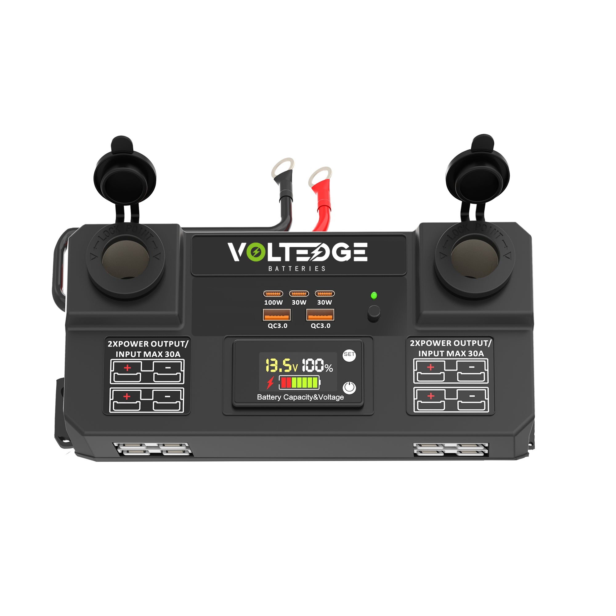 Mini Control Box – 12V Smart Power Distribution Hub with USB