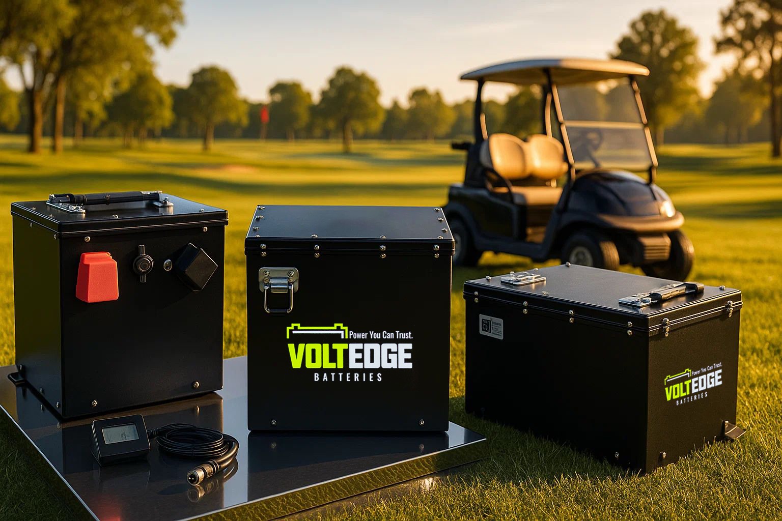 VoltEdge (Premium) Golf cart 36V 105AH  Lithium LiFePO4 Battery