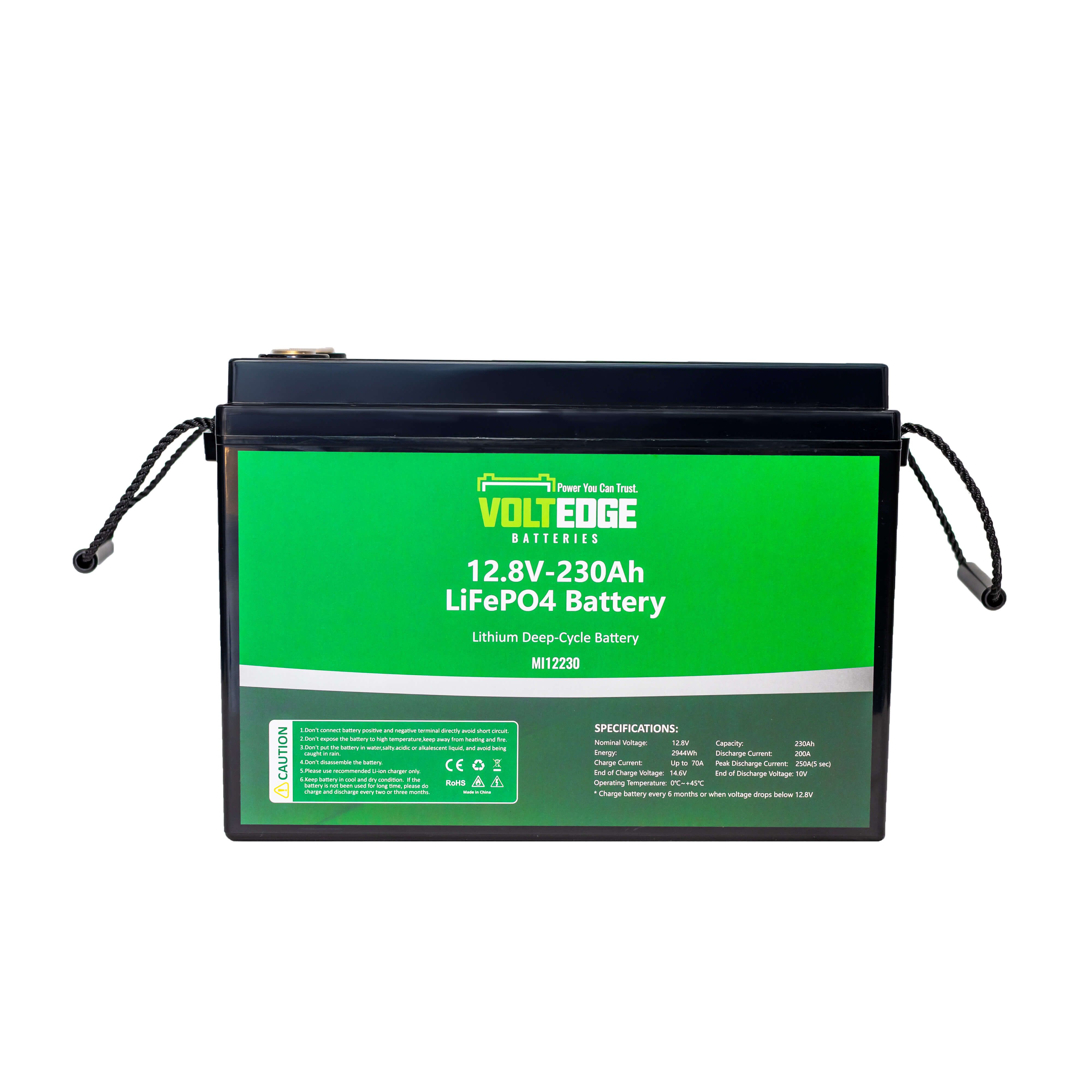 VoltEdge (Premium)  12.8V 230Ah Lithium LiFePO4 Battery