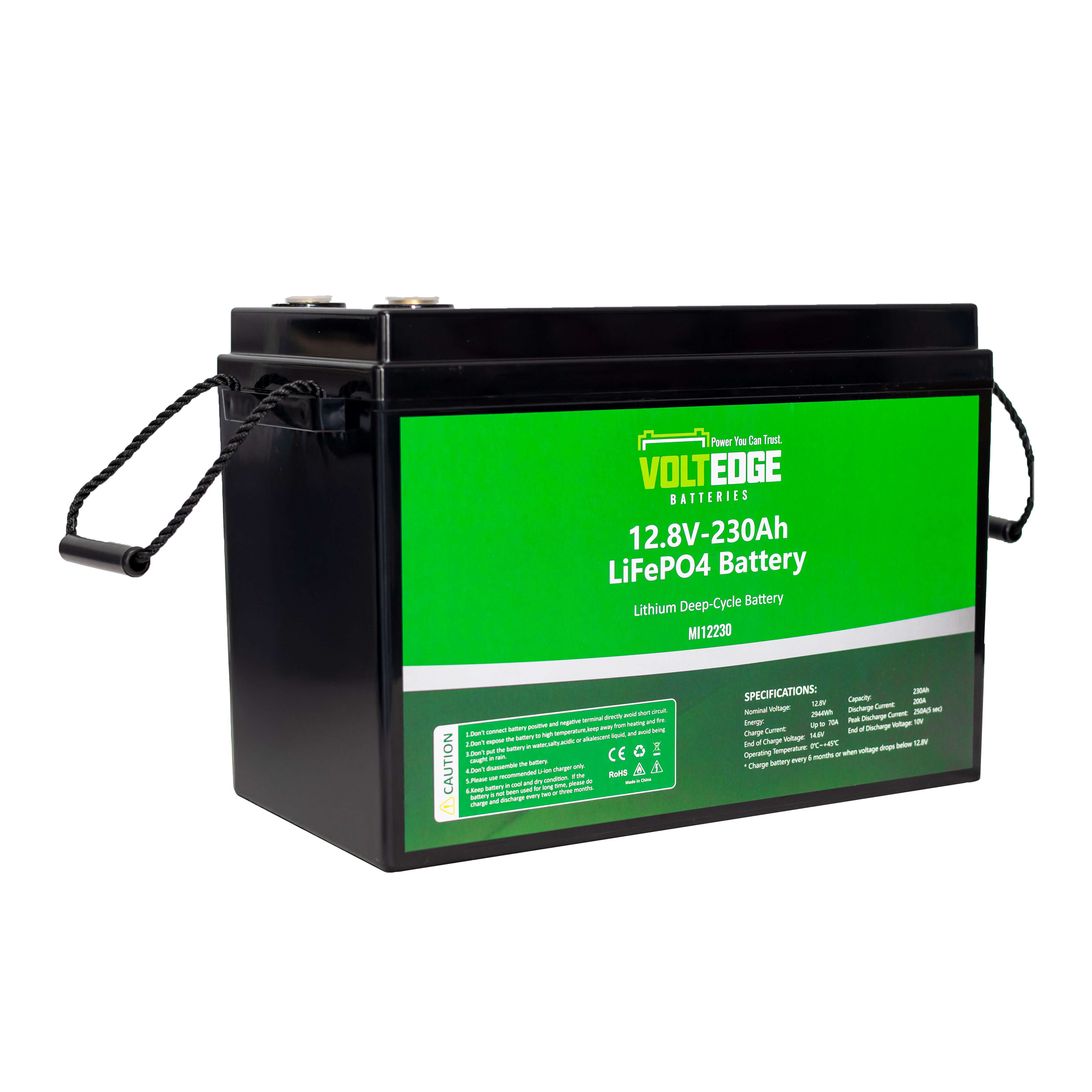 VoltEdge (Lite)  12.8V 230Ah Lithium LiFePO4 Battery