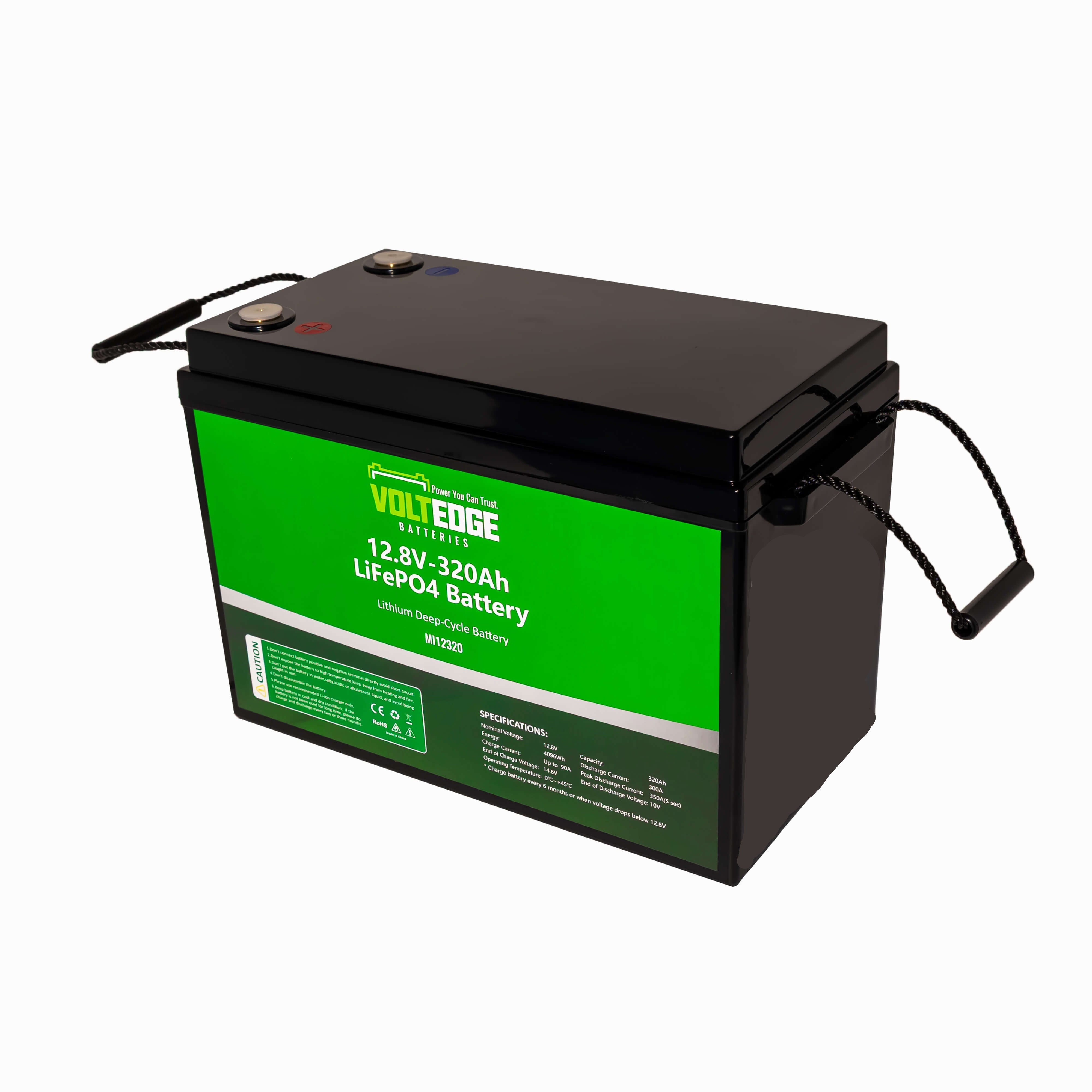 VoltEdge (Lite) 12.8V 320ah Lithium LiFePO4 Battery