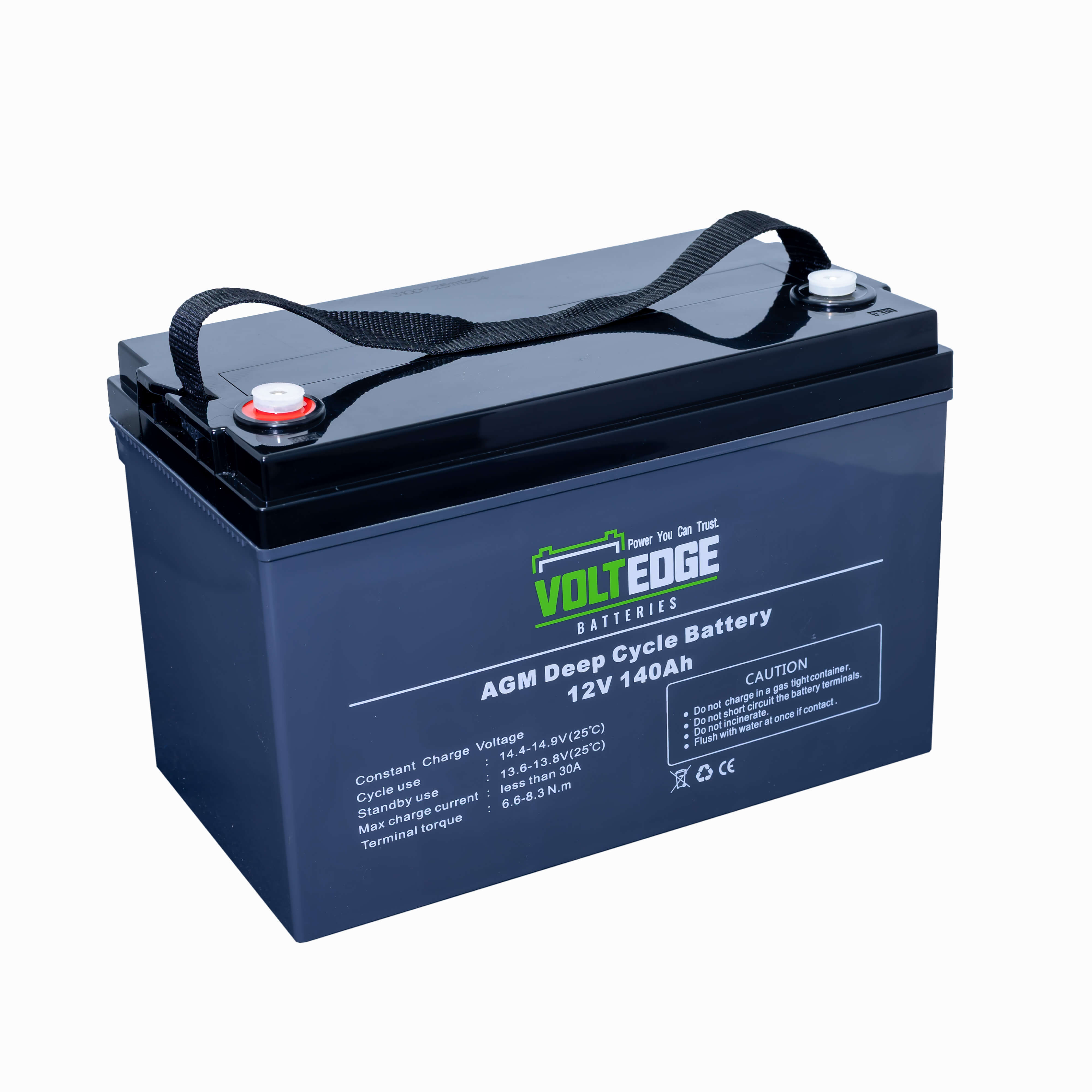 VoltEdge 12V 140Ah AGM DEEP CYCLE BATTERY