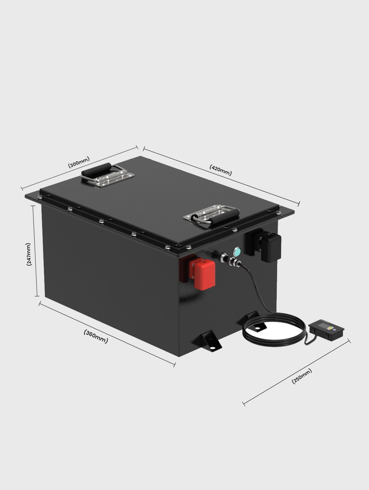 VoltEdge (Premium) Golf cart 36V 105AH  Lithium LiFePO4 Battery