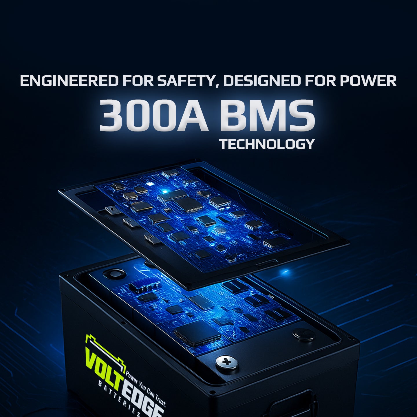 VoltEdge (Premium) 12.8V 320ah Lithium LiFePO4 Battery